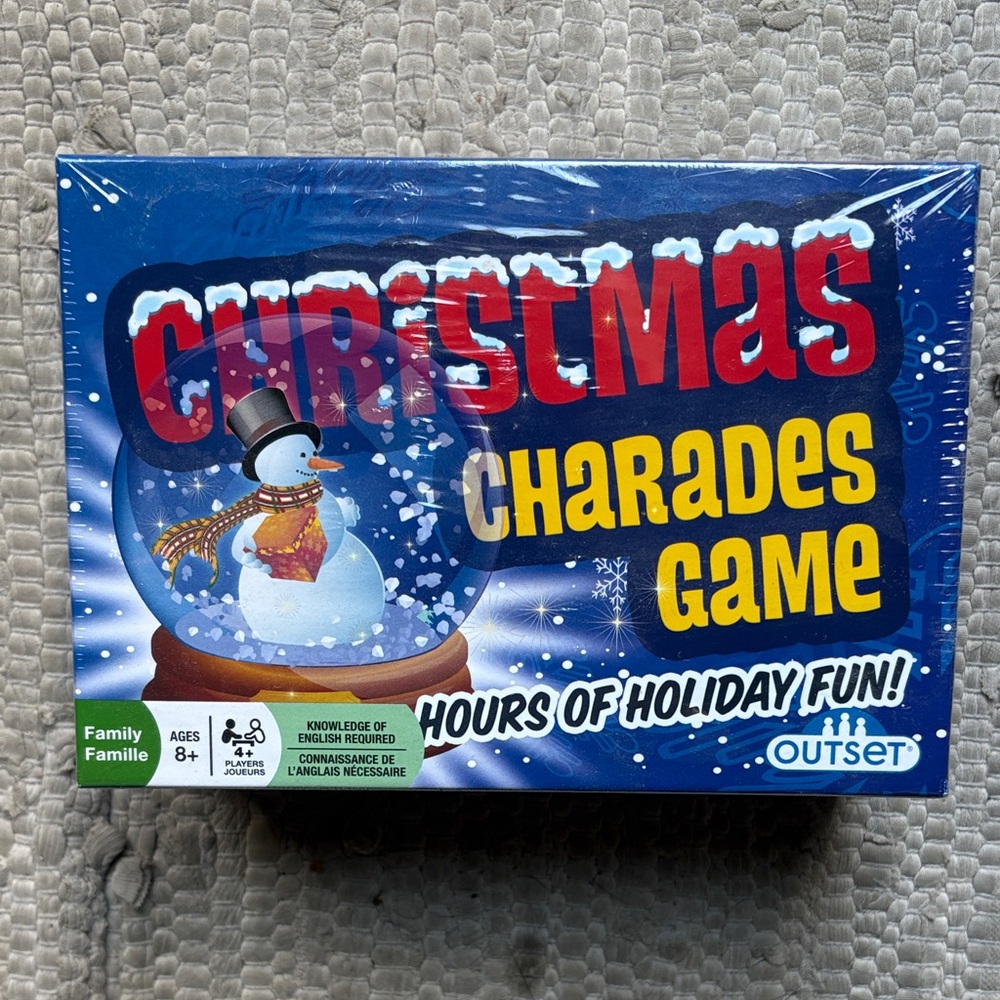 Christmas Charades Game - Brand New